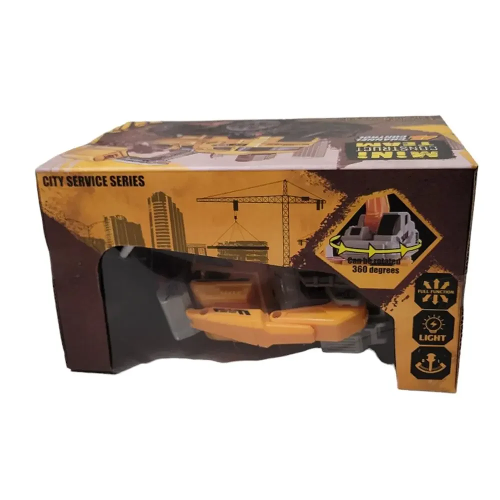 Mini Construct Team City Services R/C Remote Radio Control Truck NEW
